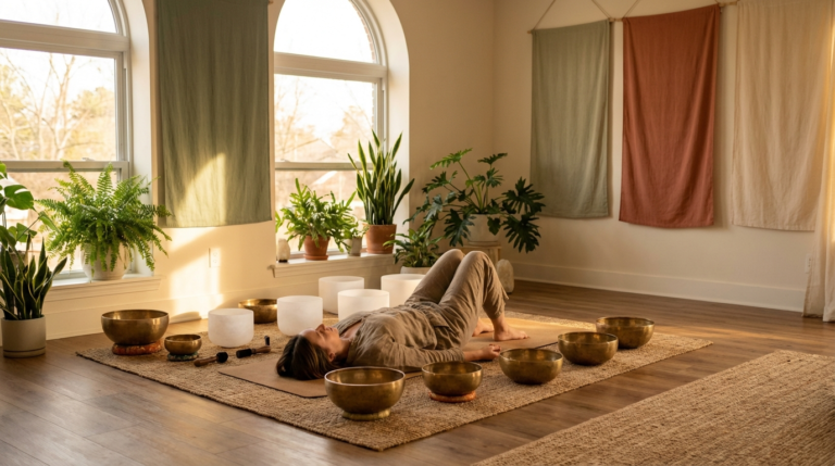 Sound Bath Healing Session with Singing Bowls - Benefits and Science Guide 2026
