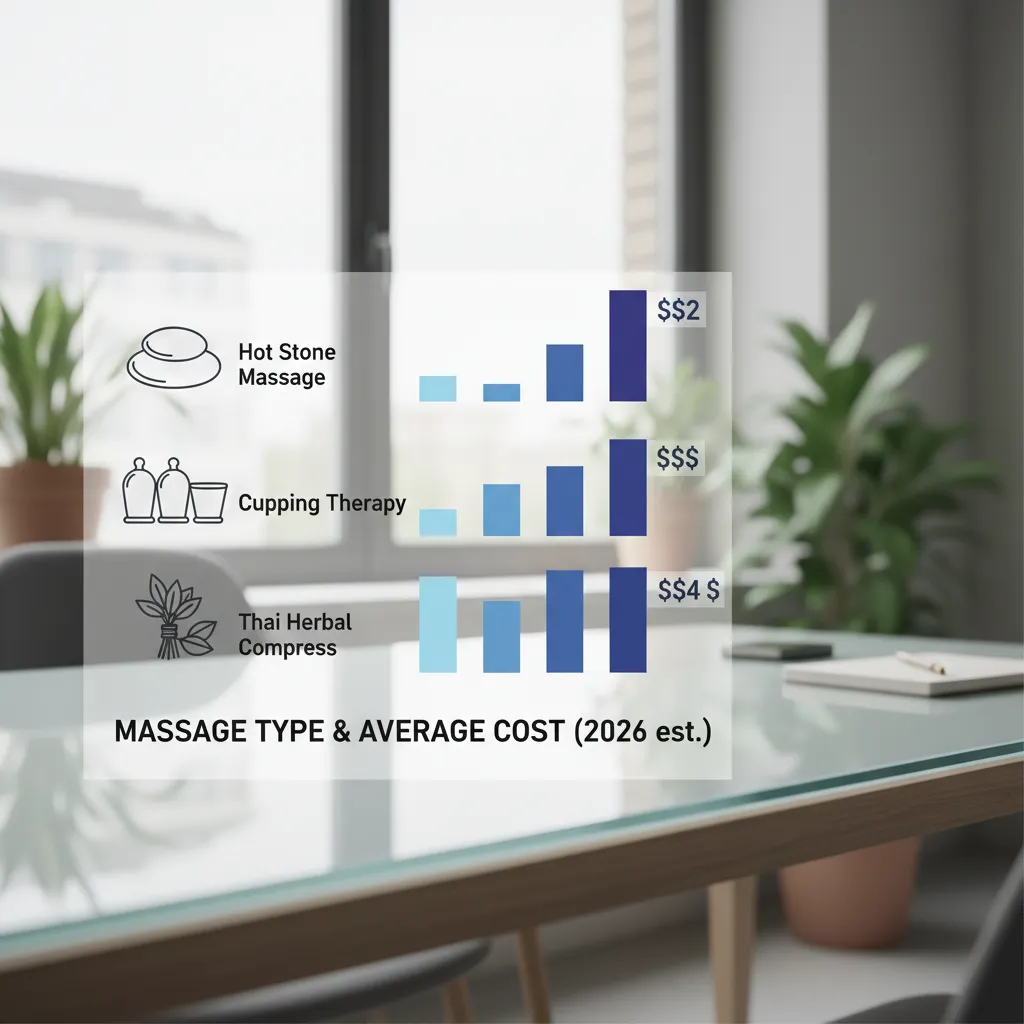 how much does massage therapy cost 2026 — Massage Cost by Type