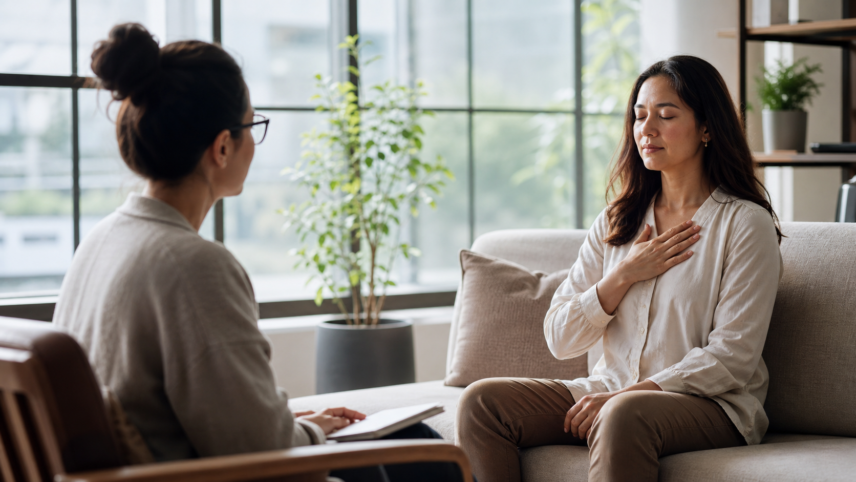 Somatic Therapy vs Talk Therapy: What Actually Works for Trauma — editorial image for this wellnessfinderpro.com article