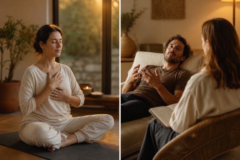 Somatic Therapy vs Talk Therapy 2026: Complete Guide — editorial image for this wellnessfinderpro.com article